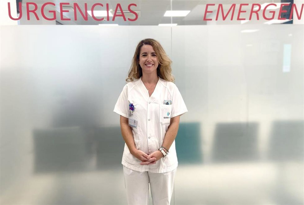 La jefa de Urgencias del Hospital Quirónsalud Marbella, la doctora Esther Hurtado.