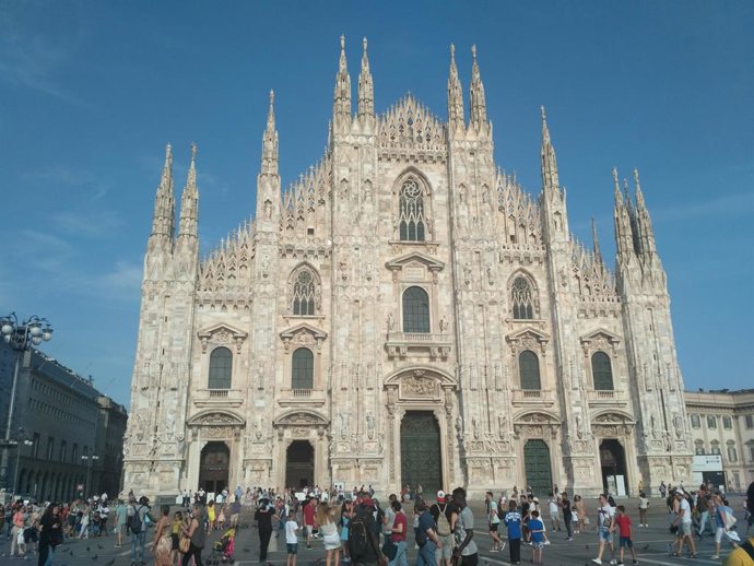 Archivo - Catedral de Milán (Italia)