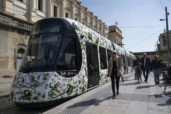 Archivo - Tranvía de Montpellier