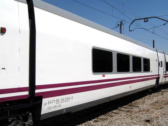 Archivo - Un tren. 