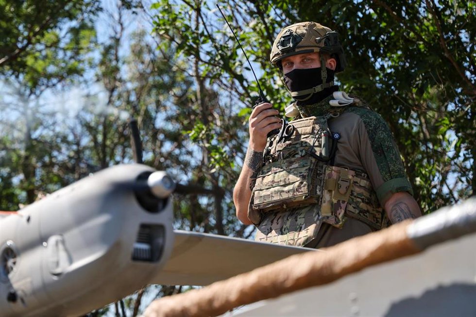 Un militar del Ejército de Rusia en la provincia ucraniana de Jersón, parcialmente ocupada en el marco de la invasión desatada en febrero de 2022 (archivo)