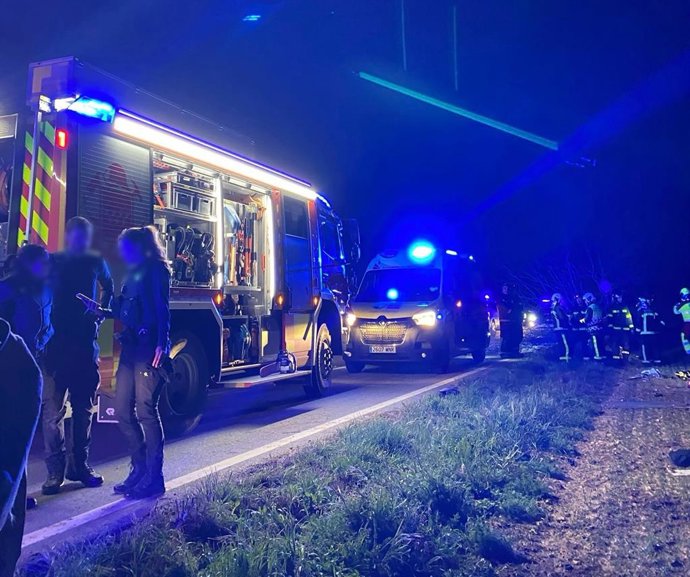 Archivo - Accidente de tráfico