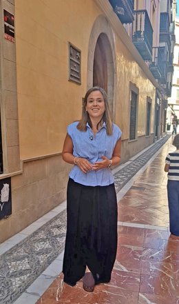 La concejala de Servicios Sociales, Ángeles Díaz.