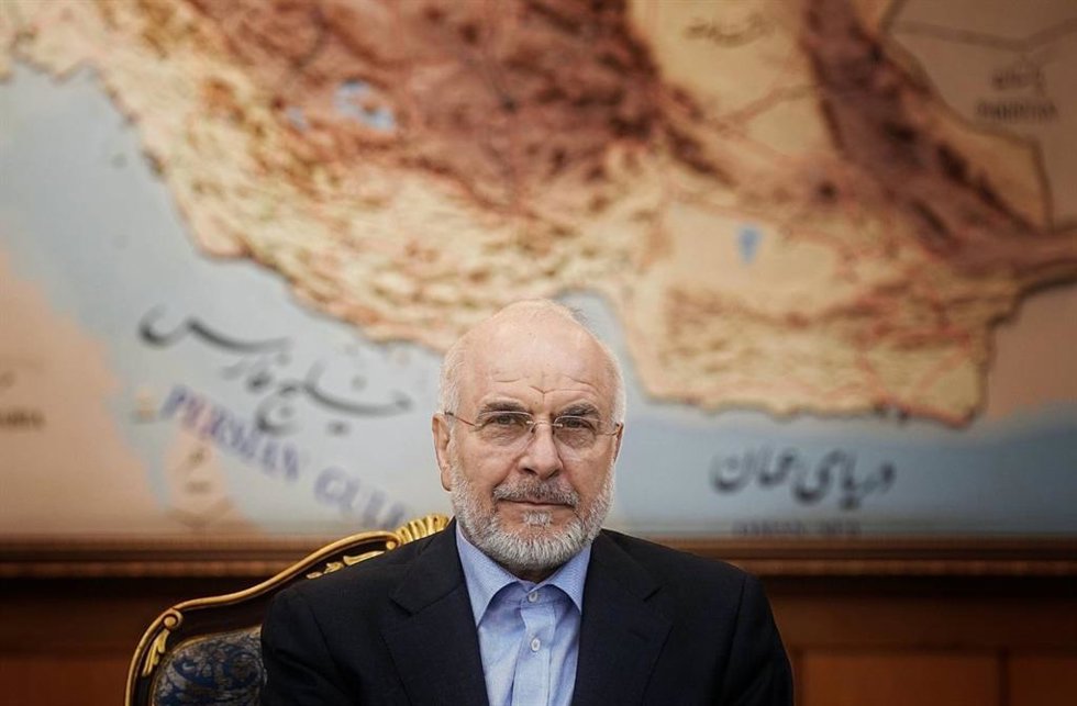 El presidente del Parlamento de Irán y jefe del equipo negociador iraní en las conversaciones con Estados Unidos, Mohamed Baqer Qalibaf.