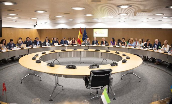 Archivo - Participantes en el último Consejo de Política Fiscal celebrado el pasado 6 de julio de 2026 en Madrid.