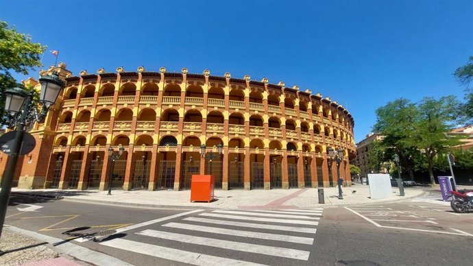Archivo - Plaza de Toros de La Misericordia de Zaragoza.