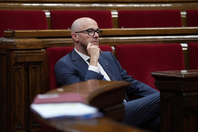 Archivo - Arxivo - El conseller de Drets Socials de la Generalitat de Catalunya, Raúl Moreno, en una imatge d'arxiu