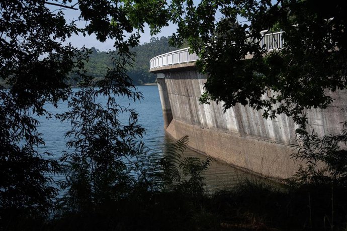 Archivo - Encoro de Eiras entre Fornelos de Montes e Ponte Caldelas, a 8 de xullo de 2026, en Pontevedra, Galicia (España).