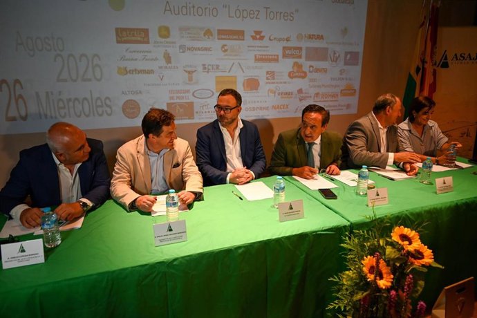 El presidente nacional de ASAJA, Pedro Barato, en el Día del Viticultor en Tomelloso.
