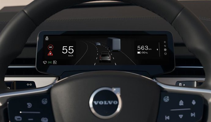 Volvo incorpora nuevas funciones de seguridad inteligente para los EX60, EX90 y ES90