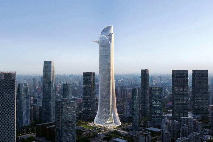 Ritz-Carlton Reserve en Shanghai (Rendering)