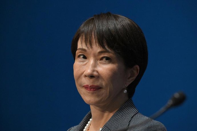 Archivo - Arquivo - A primeira-ministra do Japão, Sanae Takaichi.