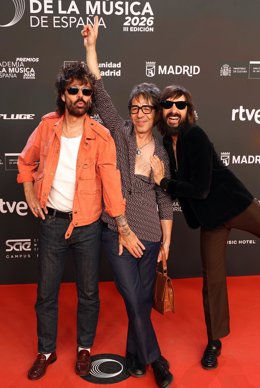 Archivo - Sidonie durante la gala de entrega de los Premios de la Academia de la Música, a 26 de mayo de 2026.
