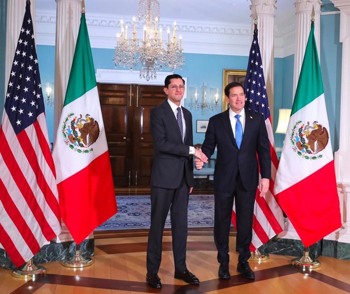 Marco Rubio e Roberto Velasco