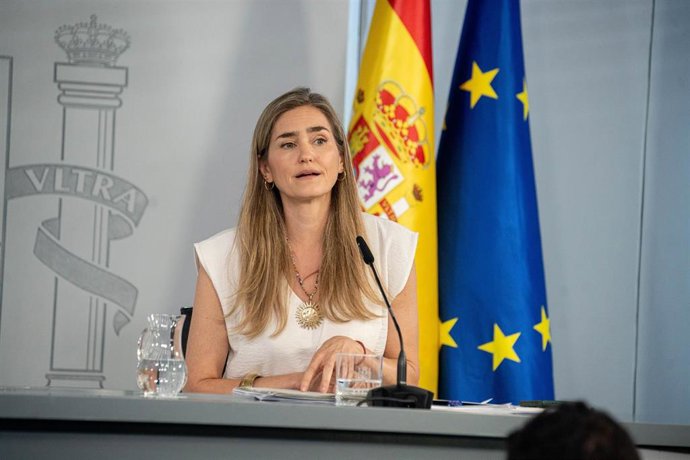 Archivo - La vicepresidenta tercera y ministra para la Transición Ecológica y el Reto Demográfico, Sara Aagesen