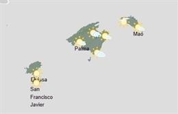 El tiempo hoy, jueves 27 de agosto, en Baleares.