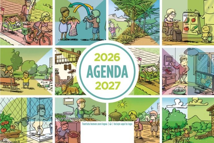 Portada de la agenda.