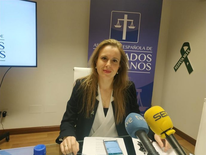 Archivo - Polonia Castellanos, presidenta de la asociación.