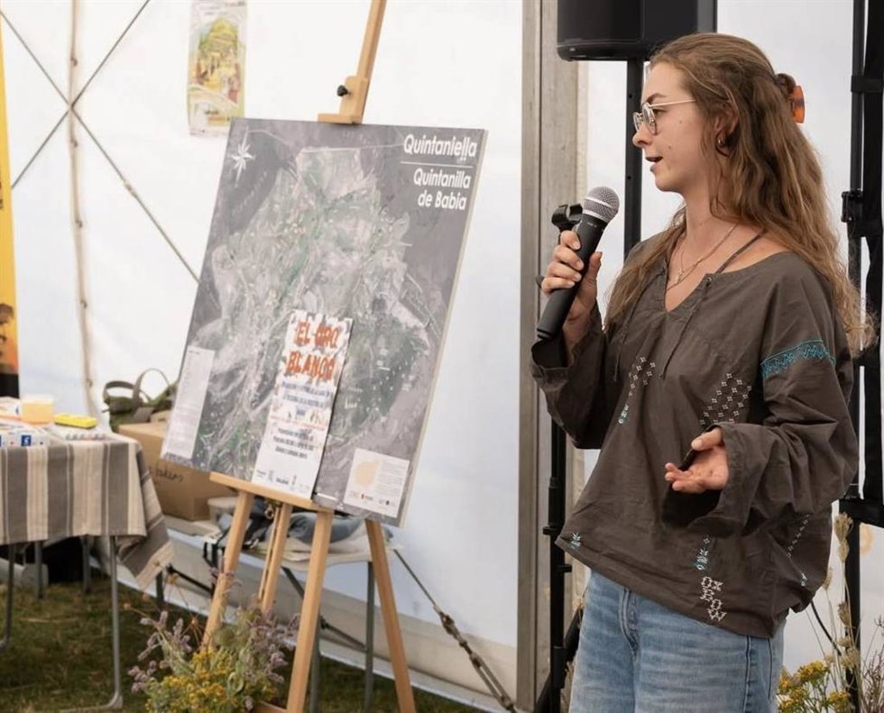 La estudiante de la ULE Celia Alfonso Pereda.