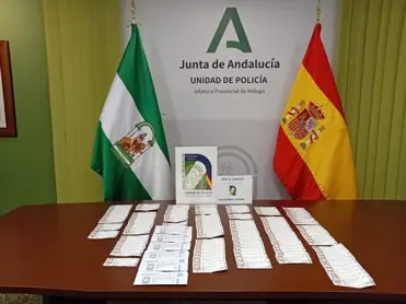 Entradas en la reventa intervenidas durante la Feria Taurina de Málaga