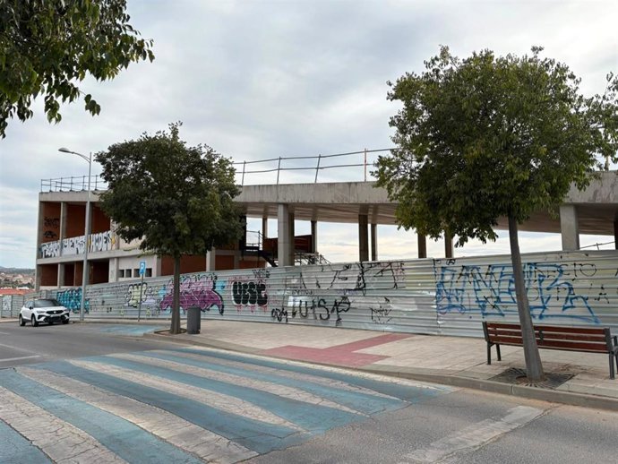 Emplazamiento del cuartel proyectado.