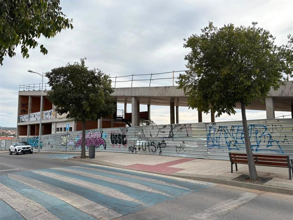 Emplazamiento del cuartel proyectado.