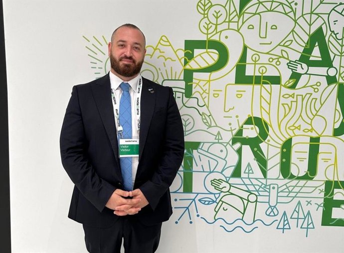 El director de la Agencia Estatal Comisión Española para la Lucha Antidopaje en el Deporte (CELAD), Carlos Peralta, en su visita a Montreal para reunirse con la Agencia Mundial Antidopaje (AMA).