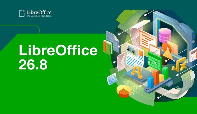 Imagem da versão 26.8 do LibreOffice.
