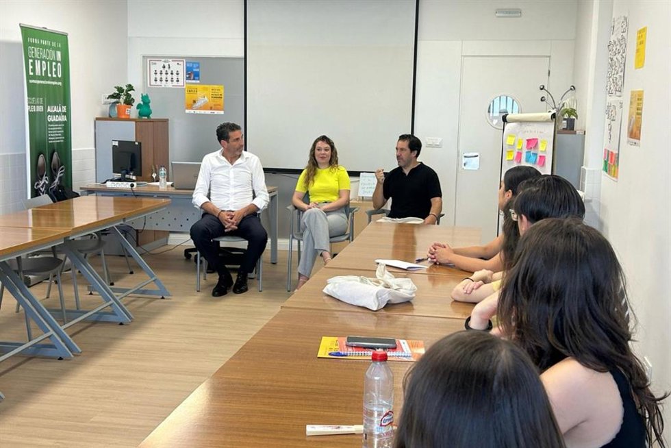 Sesión formativa de la Escuela de Empleo Jóven de Alcalá de Guadaíra.