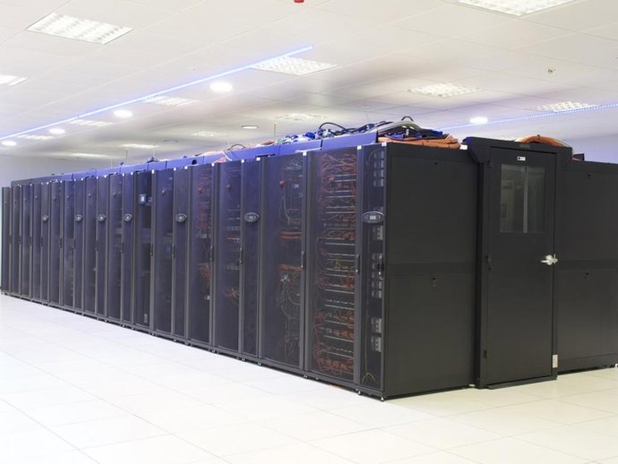 Archivo - Imagen del Centro de Proceso de Datos en el edificio de AST en el parque Tecnológico Walqa, en Huesca.