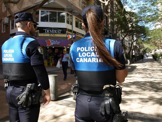 Agentes de la Policía Local de Santa Cruz de Tenerife