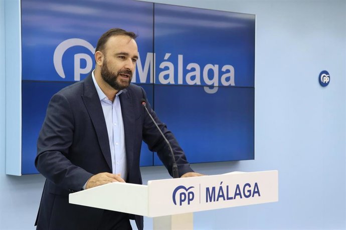 Archivo - El diputado nacional por el PP de Málaga Mario Cortés en una imagen de archivo