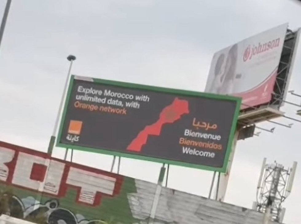 Orange Marruecos retirará el cartel publicitario con un mapa que incluye el Sahara Occidental en Marruecos.
