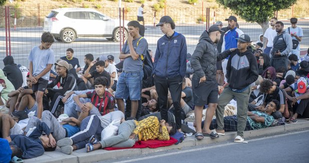 Interior refuerza el dispositivo de triaje en Ceuta para "agilizar" el asilo de migrantes o las devoluciones
