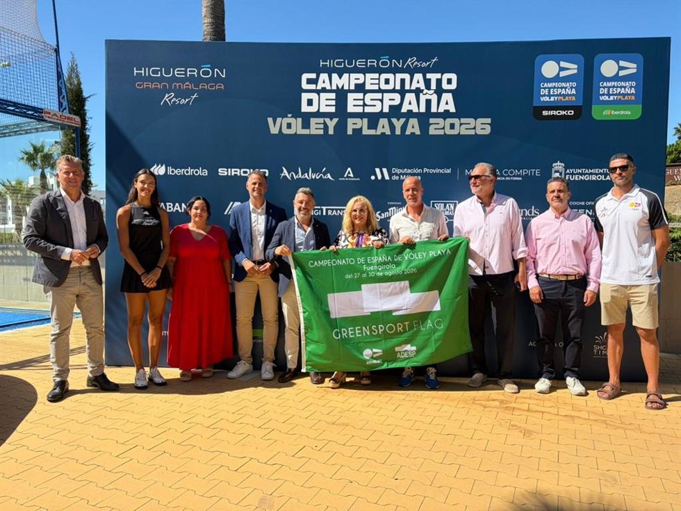 Presentación del Campeonato de España de Voley Playa en Fuengirola