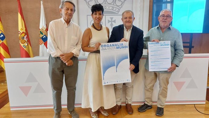 Presentación del festival Organalia Mundi de Ainzón.