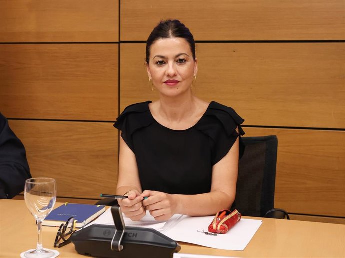 La ministra de Juventud e Infancia, Sira Rego, preside la reunión de la Conferencia Sectorial de Juventud e Infancia, en el Ministerio de Derechos Sociales, Consumo y Agenda 2030, a 27 de agosto de 2026, en Madrid (España).  