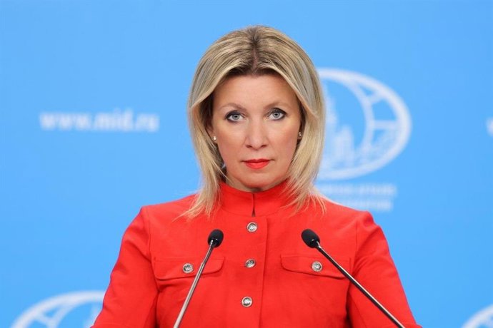 Archivo - Arquivo - A porta-voz do Ministério das Relações Exteriores da Rússia, Maria Zakharova