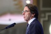 Foto: Aznar avisa de que el "futuro de Ceuta" es el de España y reclama "firmeza": "La soberanía nacional no tiene vacaciones"