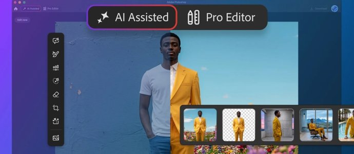 Editor asistido por IA de Photoshop