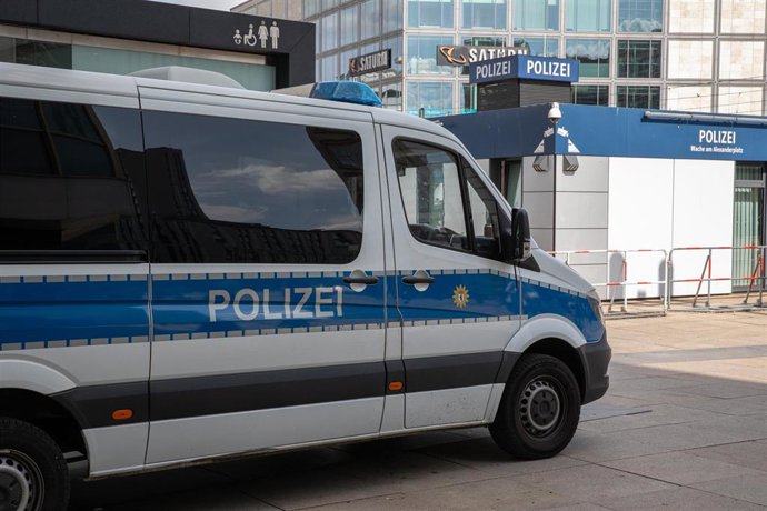 Imagen de archivo de una furgoneta de la Policía de Alemania.