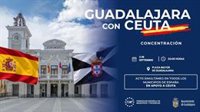 Guadalajara se sumará el próximo 2 de septiembre a la concentración nacional de apoyo a Ceuta convocada por la FEMP