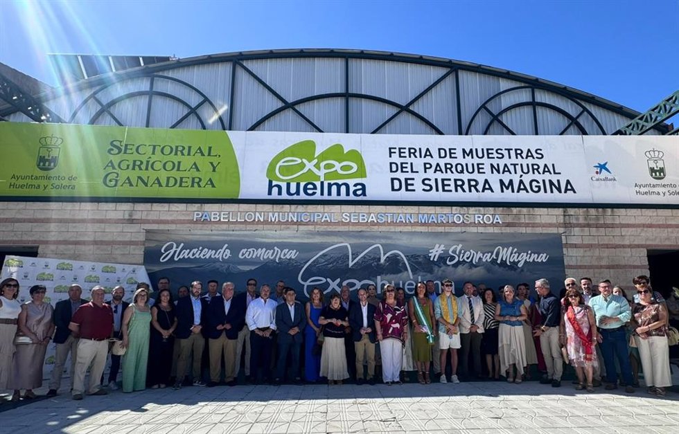 Inauguración de ExpoHuelma 2026.