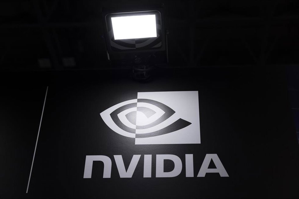 Archivo - Logo de Nvidia.