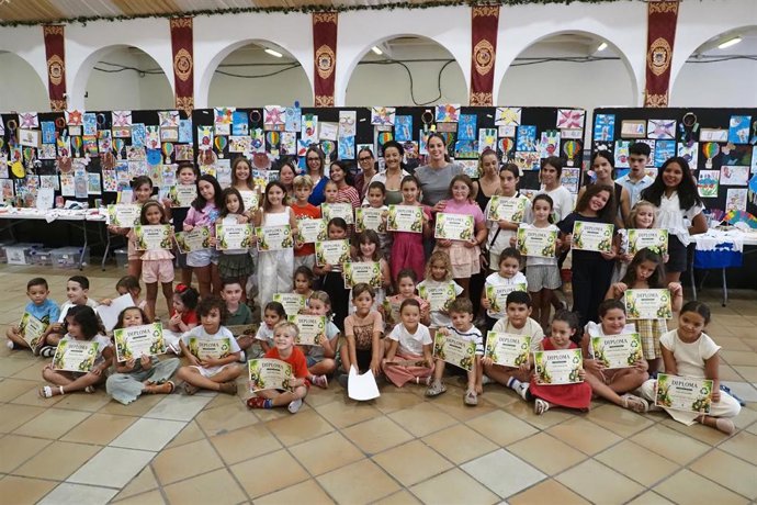 Clausura de los cursos y talleres de verano en Palos de la Frontera (Huelva).