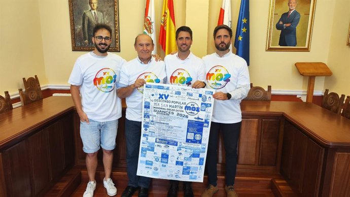 Presentación del XV Descenso Popular de la Ría San Martín.