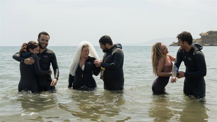 Archivo - Imagen de la serie 'Toda la verdad sobre mis mentiras' con una escena en Mazarrón facilitada por Netflix