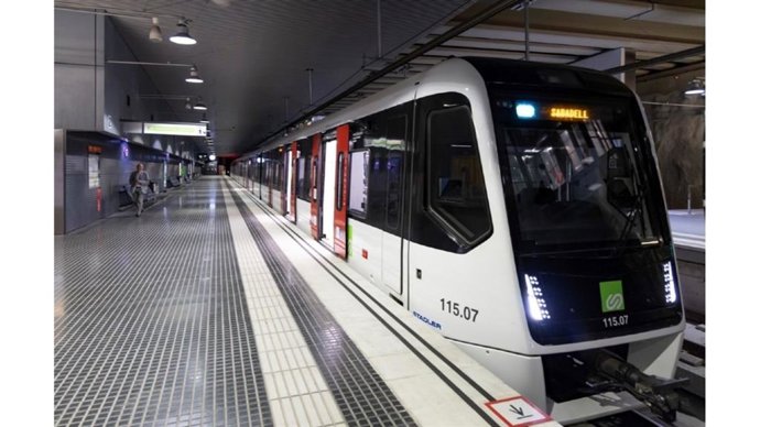 L'estació de Can Feu de Ferrocarrils de la Generalitat de Catalunya (FGC)