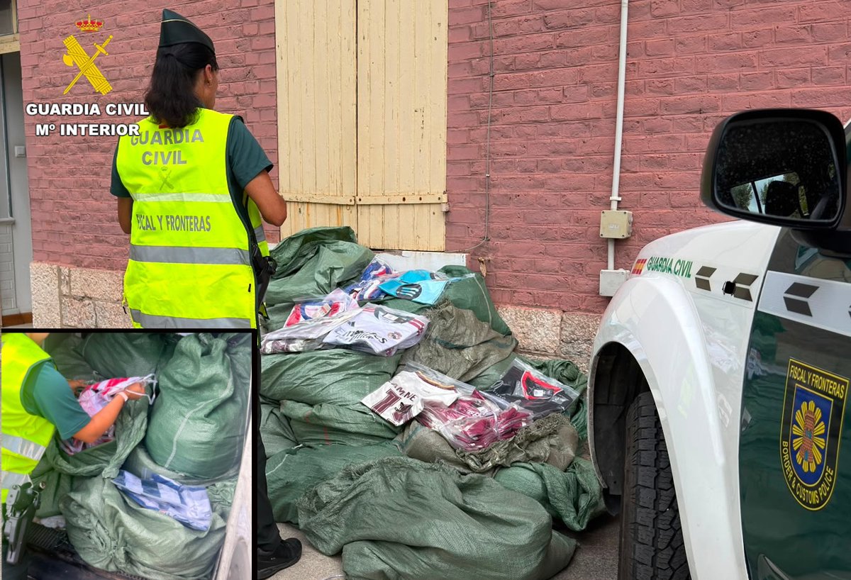 Intervenidas más de 2.300 prendas falsificadas en los mercadillos de Oriñón, Cartes y Santoña