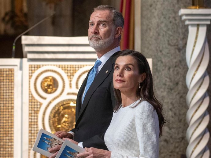 Los Reyes Felipe y Letizia en una imagen de archivo